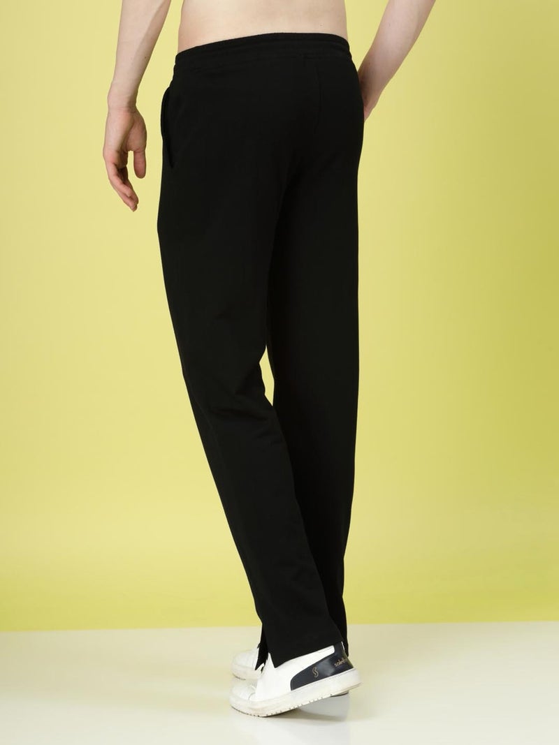 فلاينوف بنطلون رياضي أسود بستايل كوري فضفاض - Image 3